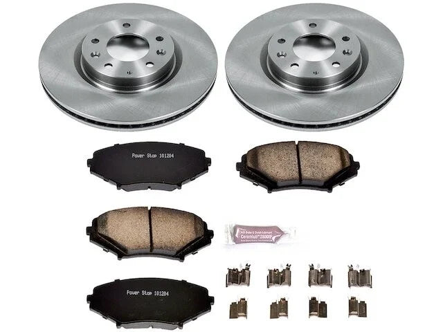 Front Brake Pad and Rotor Kit for Mazda RX8 (2004–2008) YW372NS