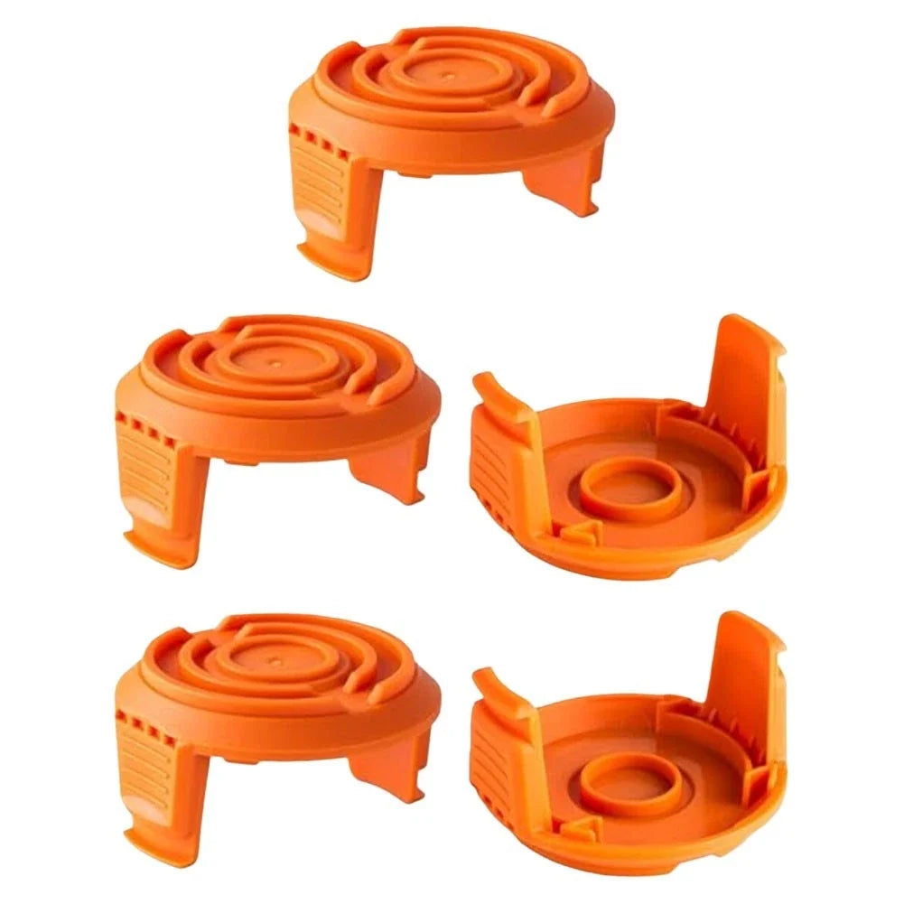 5pcs Plastic Replacement Spool Cap Covers for Worx WG150 WG151 WG152 WG153