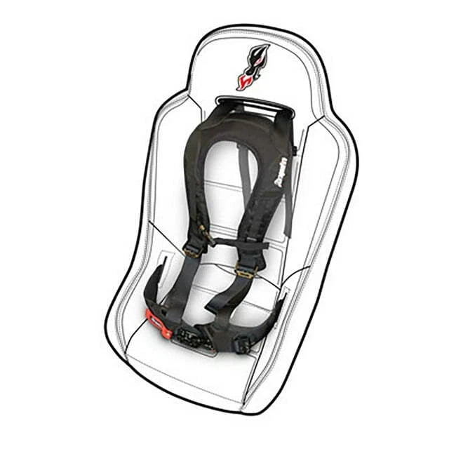Dragonfire Racing EVO Safety Harness for Ranger RZR (14-0040)