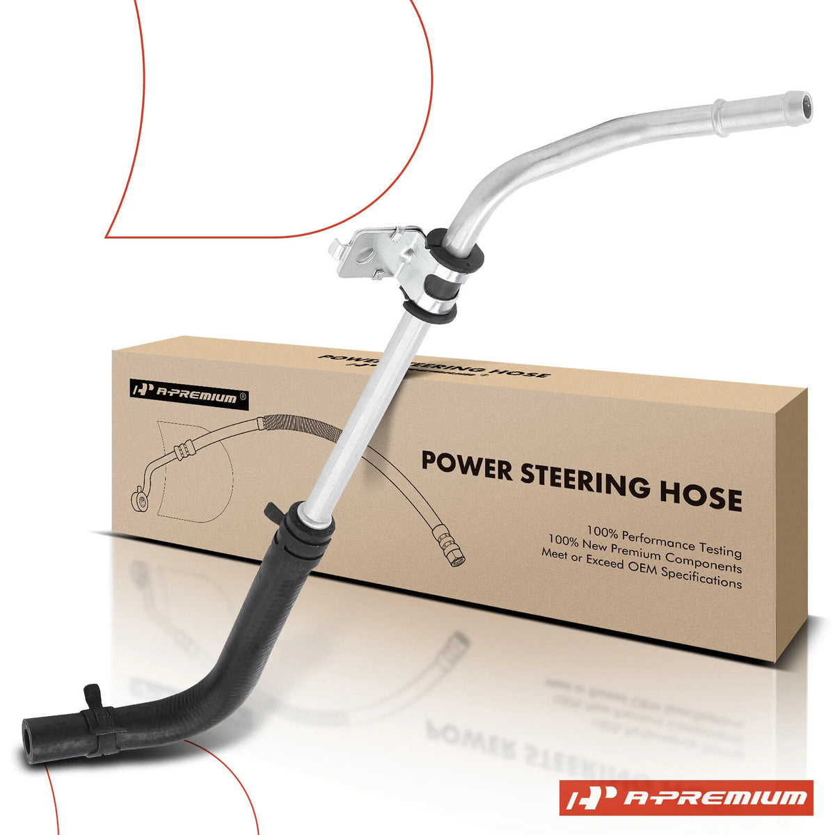 Power Steering Return Line Hose Cooler for Kia (2006–2010) 575702G000, 3404586