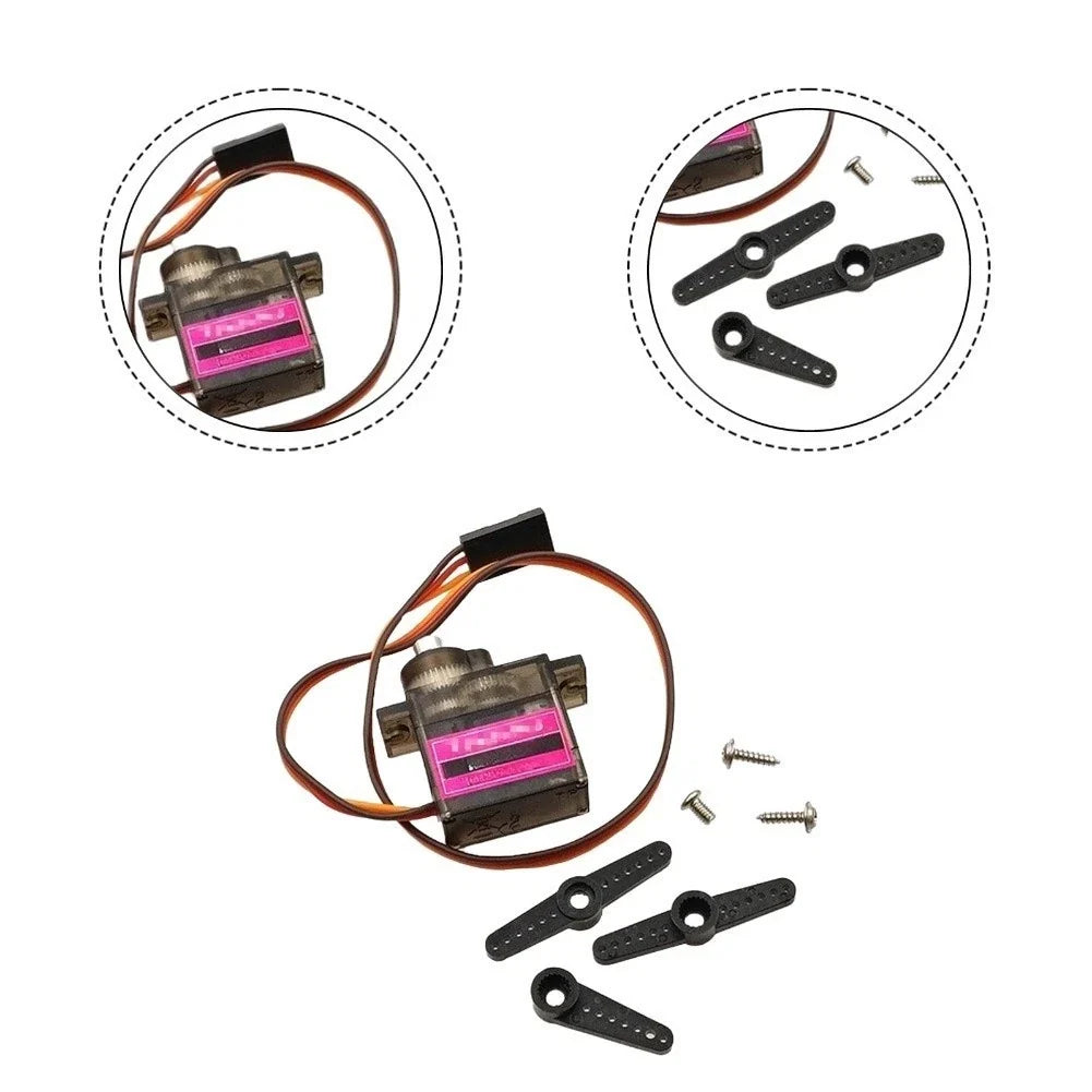 Gear-driven Motor for Model Aircraft (Max Rotation 180°)