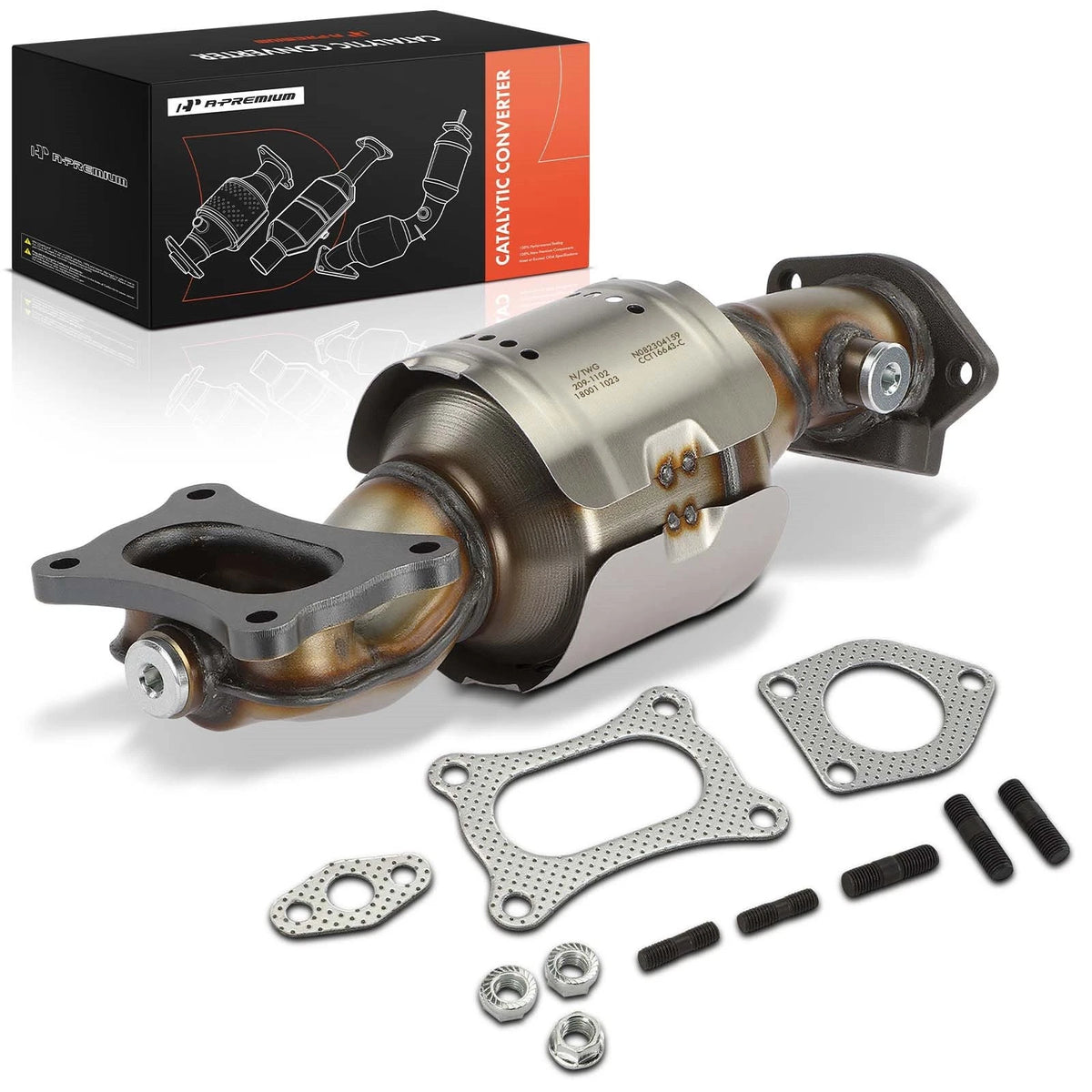 Front Catalytic Converter for Honda Accord (2008–2017) 16658