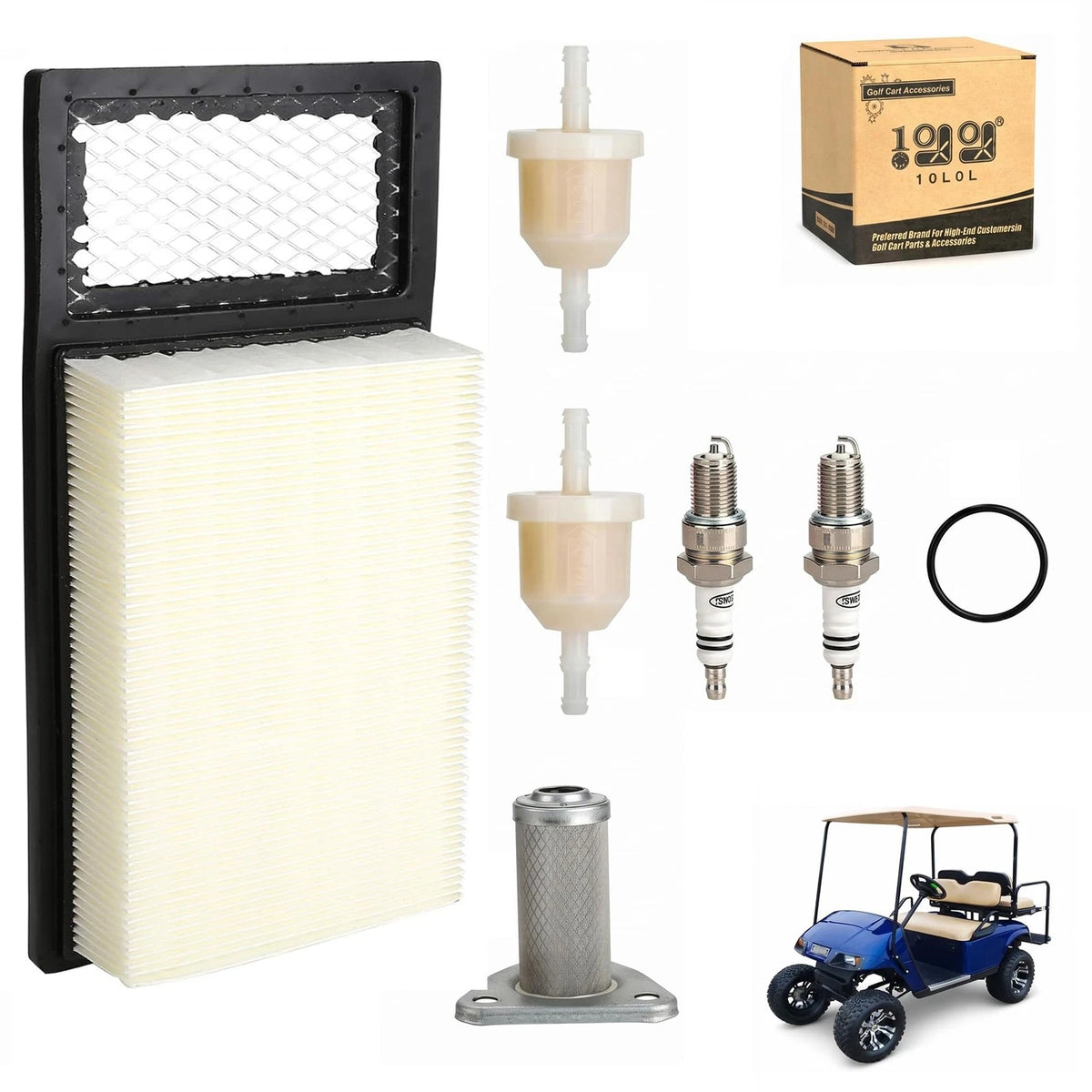 Tune Up Kit for EZGO TXT Medalist Golf Cart (4 Cycle)