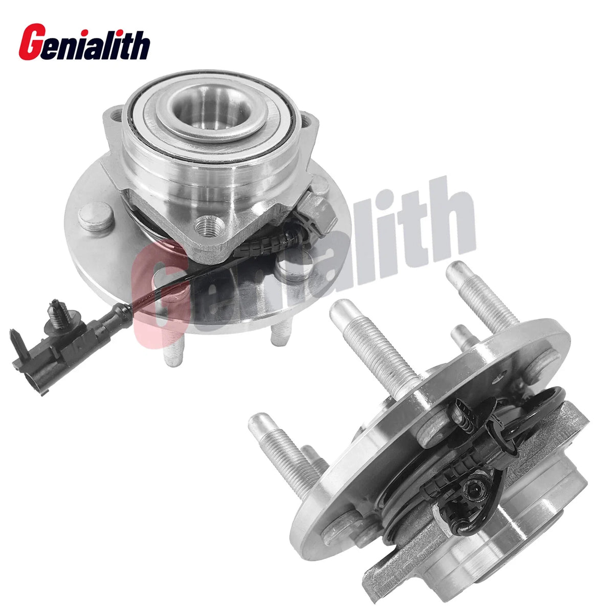 Pair Front Wheel Hubs & Bearing Assembly for GMC Yukon XL 1500 (2007–2014)