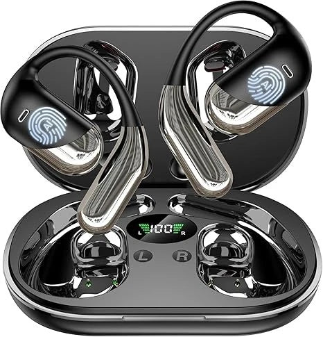 Real Time AI Translation Earbuds for WEIBEIQI (Black)