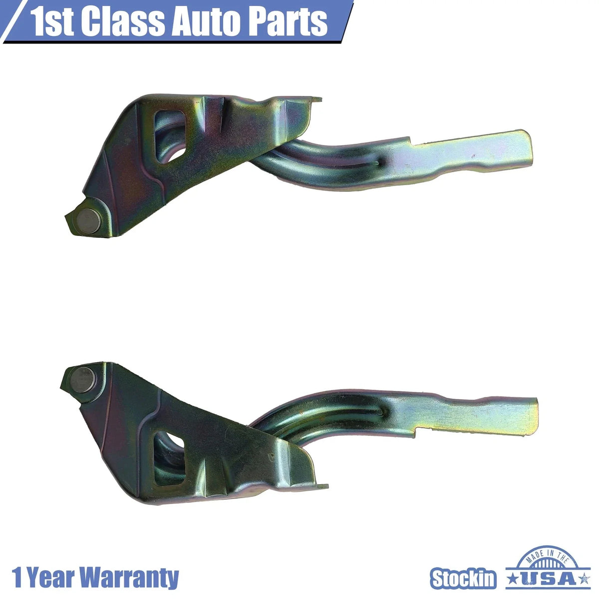 Hood Hinge Set for Hyundai Accent (2012–2017) Driver and Passenger Side
