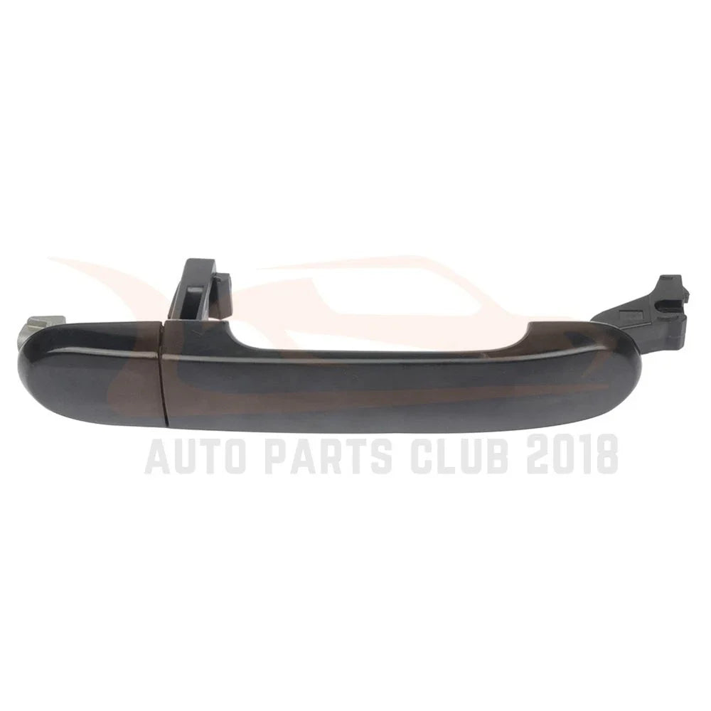 Rear Left Exterior Door Handle for Nissan Versa (2007–2012) Black Plastic