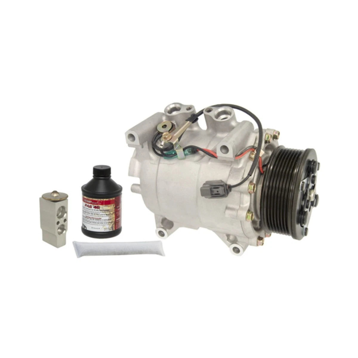 A/C Compressor with Clutch for Honda CR-V (2002–2006) 5666NK, Hs-110R