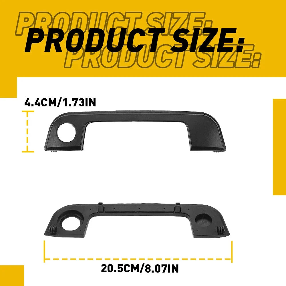 Set of 2 Exterior Door Handle Trim Covers for BMW E36 E34 Z3 M3 (1990–1999)