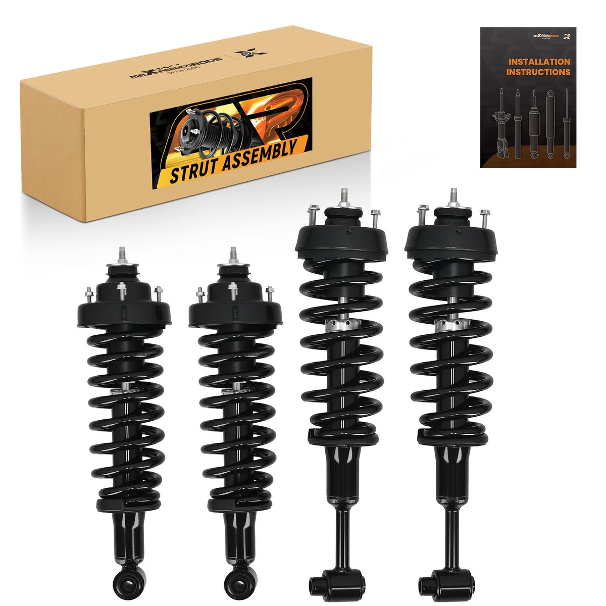 Set of 4 Rear Front Struts Assembly for Ford Explorer (2004–2005) 171398, SBF54O