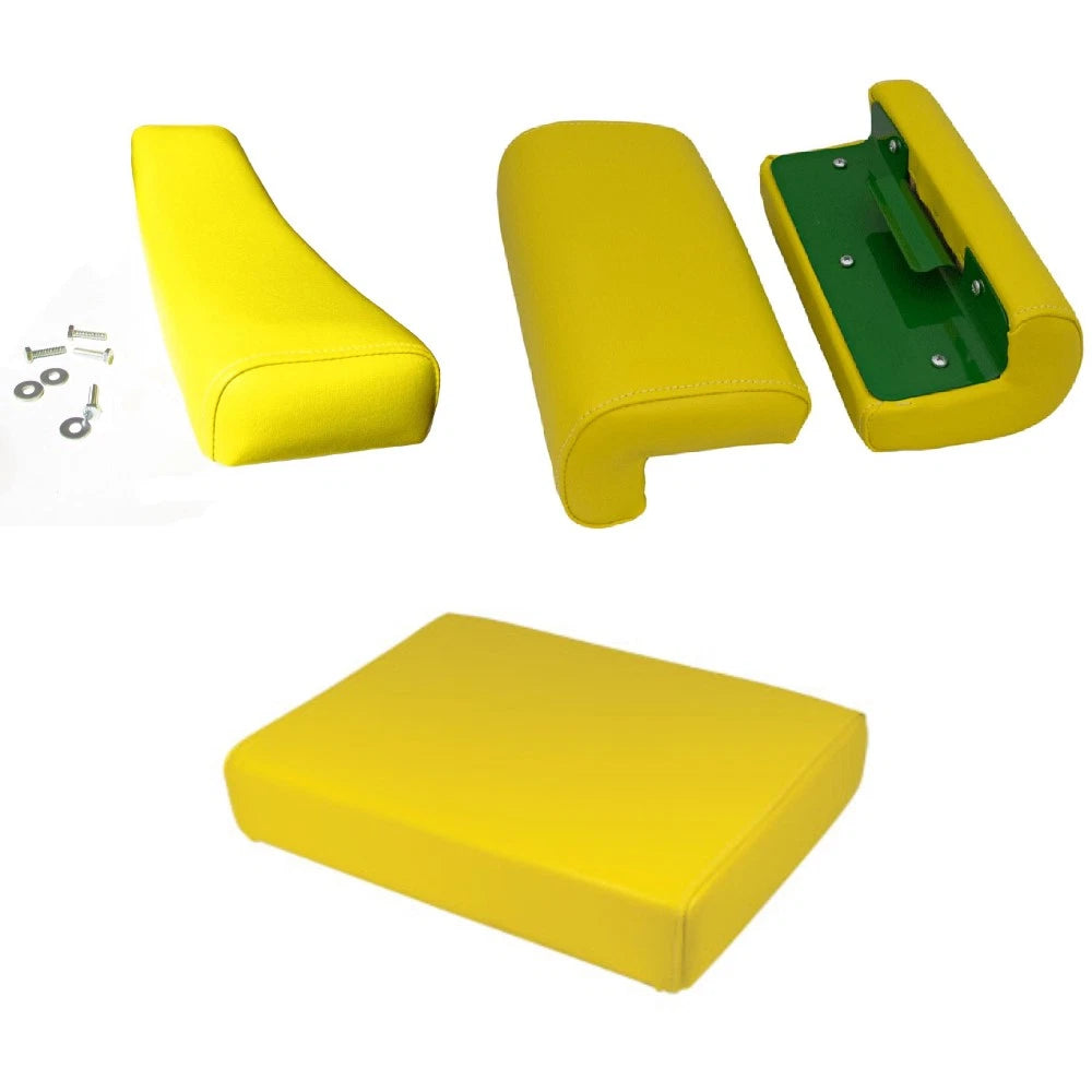 Complete Seat Set with Arm Rests for John Deere A B D G R 50 60 70 520 Tractor