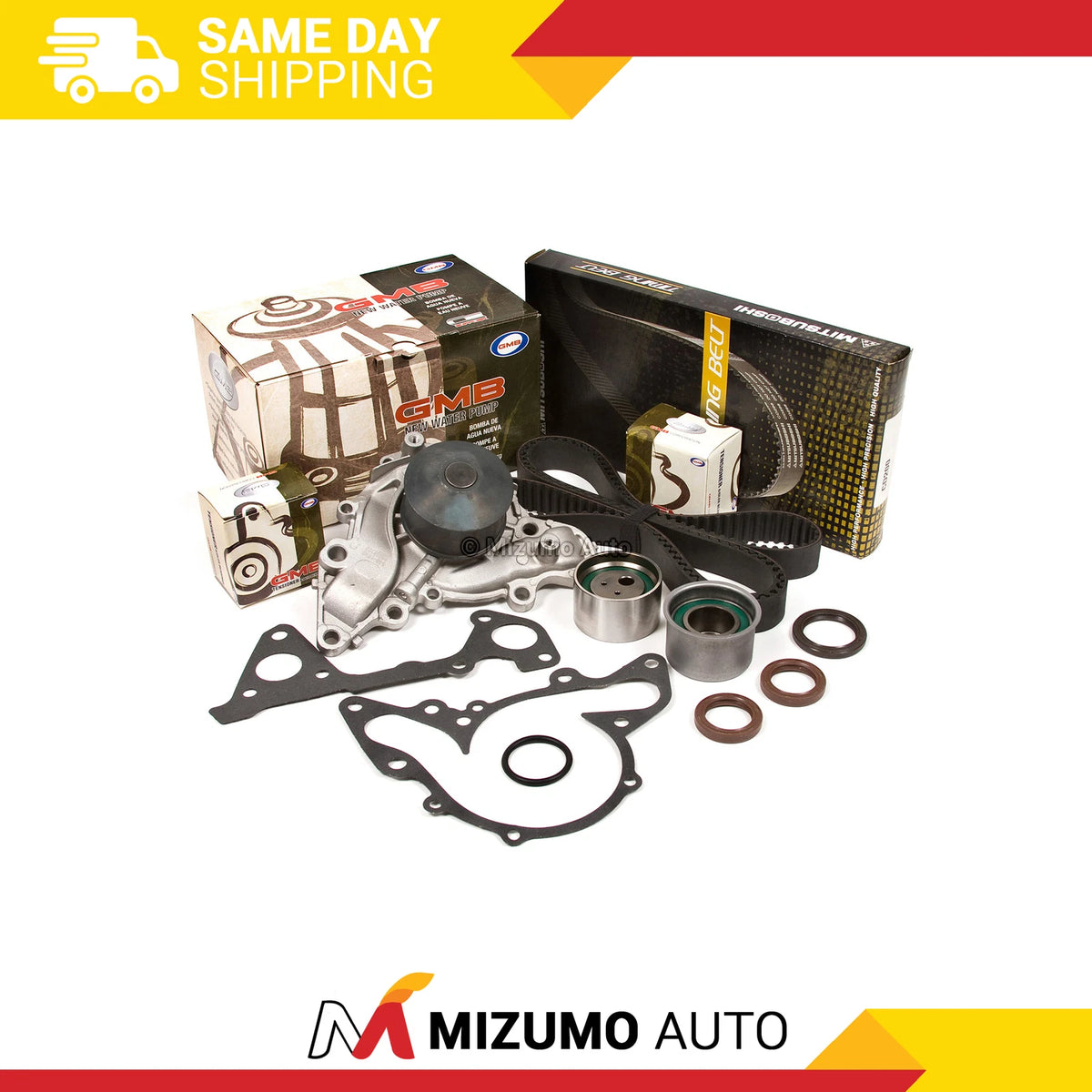 Timing Belt Kit & Water Pump for Mitsubishi Dodge 6G72 (3.0)