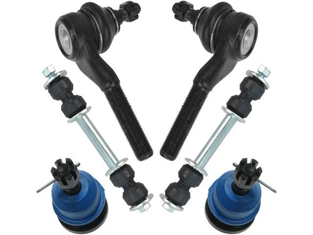 Set of 4 Ball Joints Tie Rods Sway Bar Link Kit for Lincoln Continental (1980) 74686RQMB