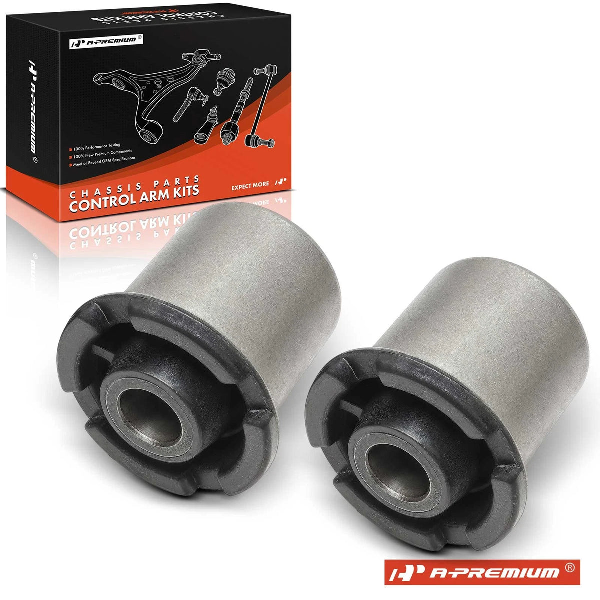 2X Front Lower Rearward Control Arm Bushing for Ford Explorer (2002–2010) - 7L2Z3079AB, K200195