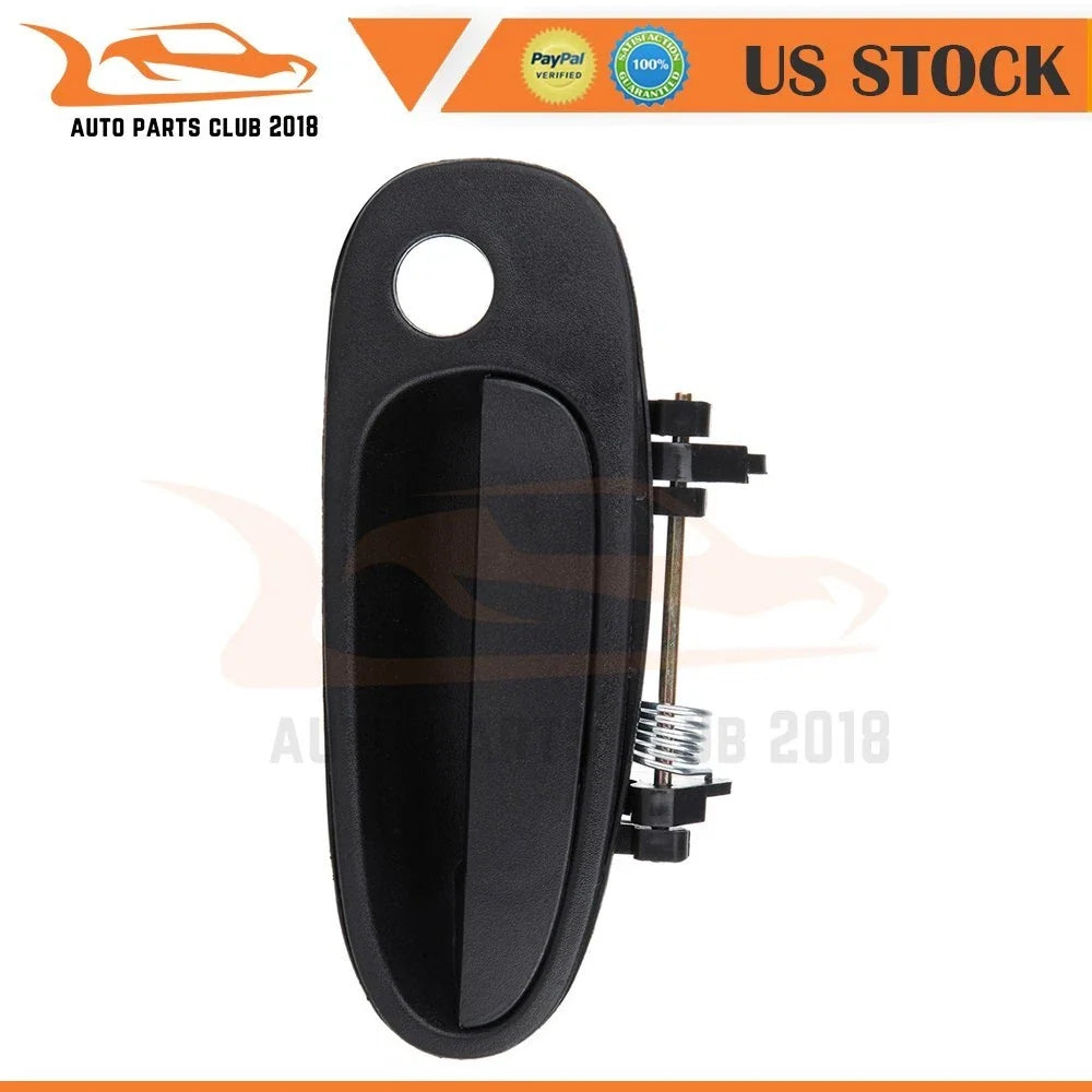 1Pc Black Exterior Front Right Door Handle for Toyota Corolla, Prizm (1993–1997)