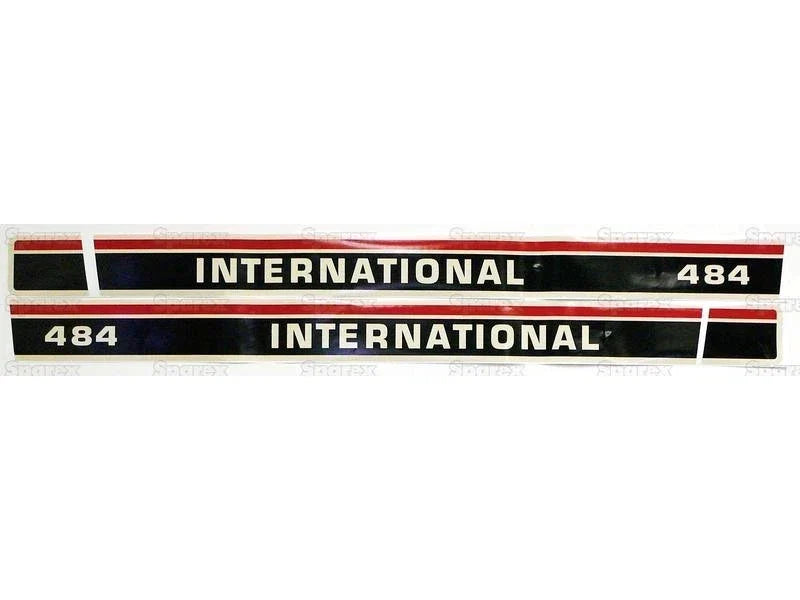 Decal Set for International 484 Tractors (1970–1975)
