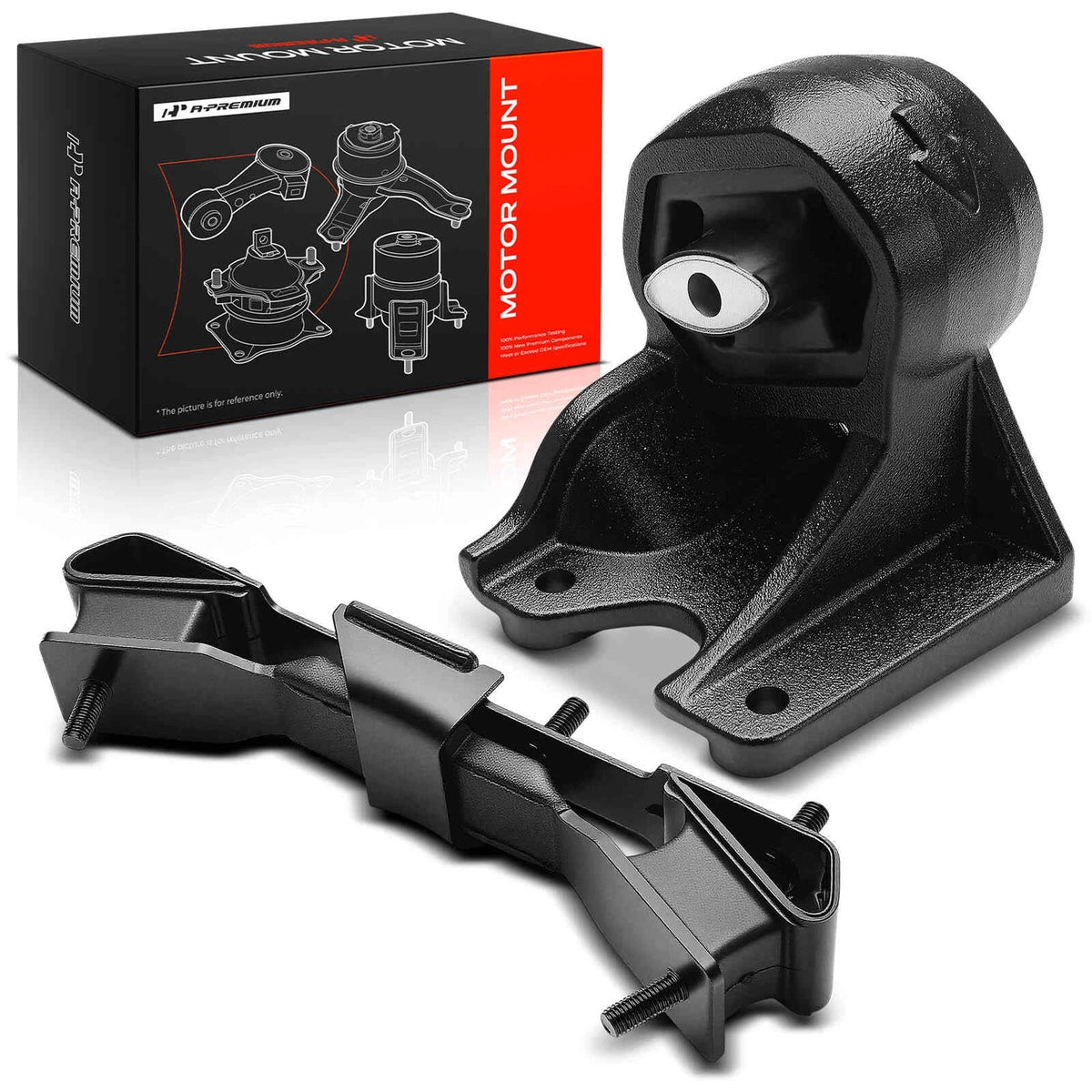 2X Engine & Transmission Mount for Dodge Dakota (2005–2010) 52013266AC, A5448, A5708