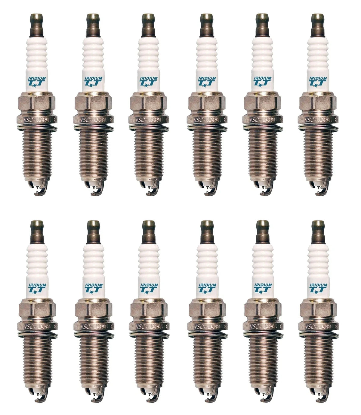 Denso Iridium TT Spark Plug Set (12 Pieces) for