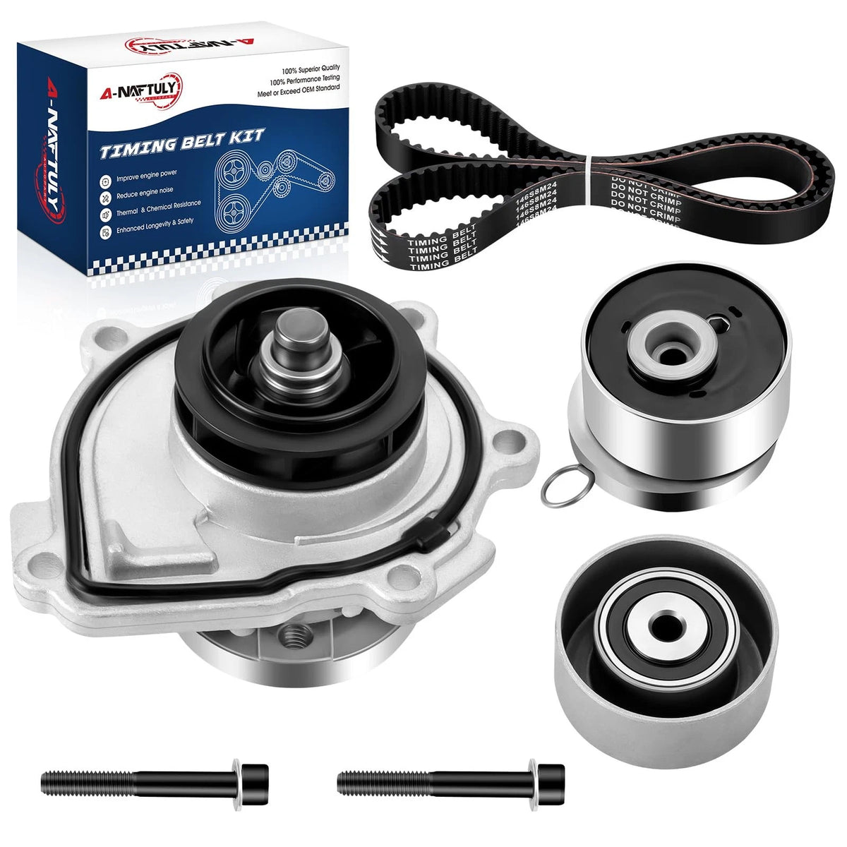 Engine Timing Belt Kit with Water Pump for (2012–2018)