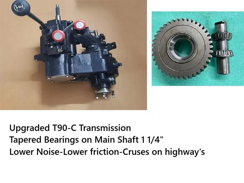 T90-C Transmission & Transfer Case for Willys Jeep (Fits 4-134) A1195, A1145