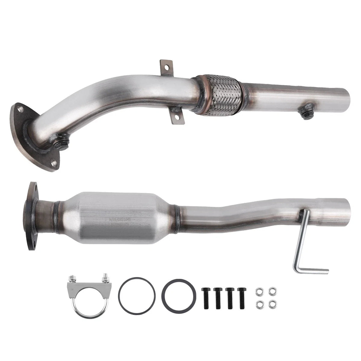 Catalytic Converter Flex Pipe for Toyota Camry, Solara (2007–2011) 2.4L