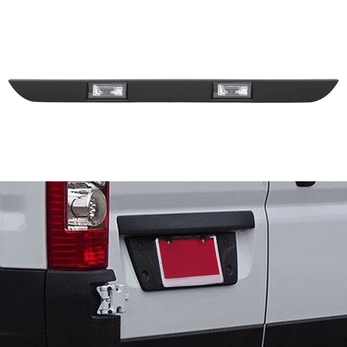 Rear License Plate Light for RAM Promaster (2015–2018) 1307272070