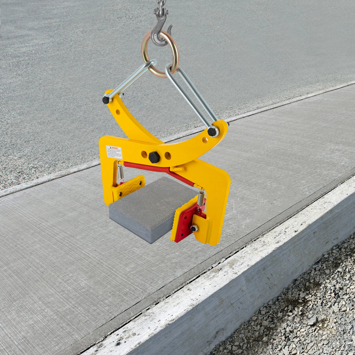 2X Heavy Duty Lifting Clamp for Stone Lifting (280kg/617 lbs)