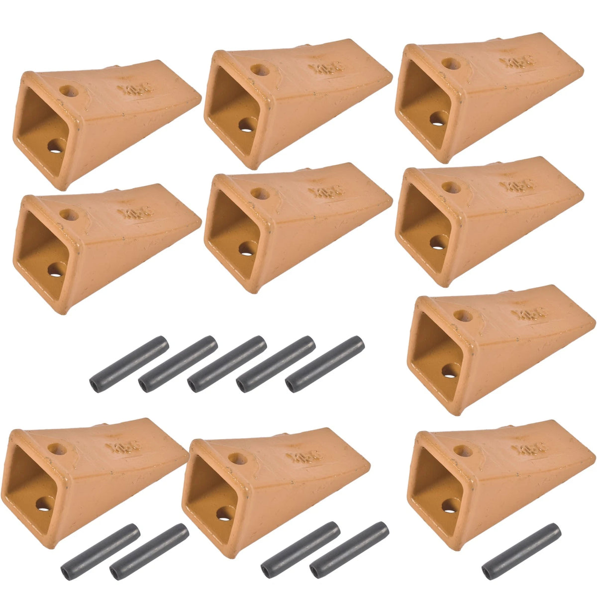10PCS Dirt Teeth Bucket Teeth for X156 X156S