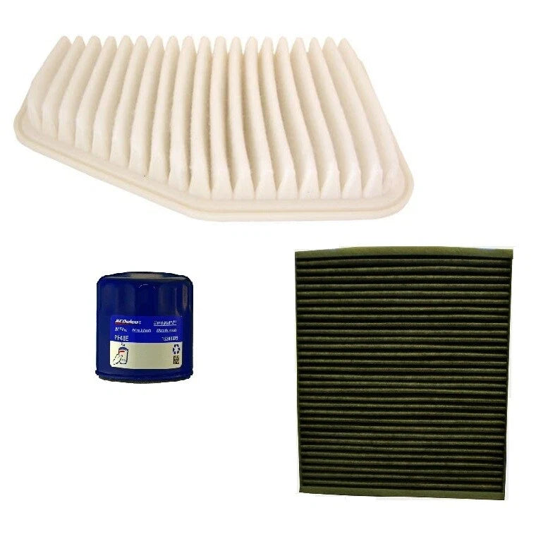 ACDelco Pro Engine Oil Air Paper Cabin Filter Kit for Chevy SS (2014–2017)