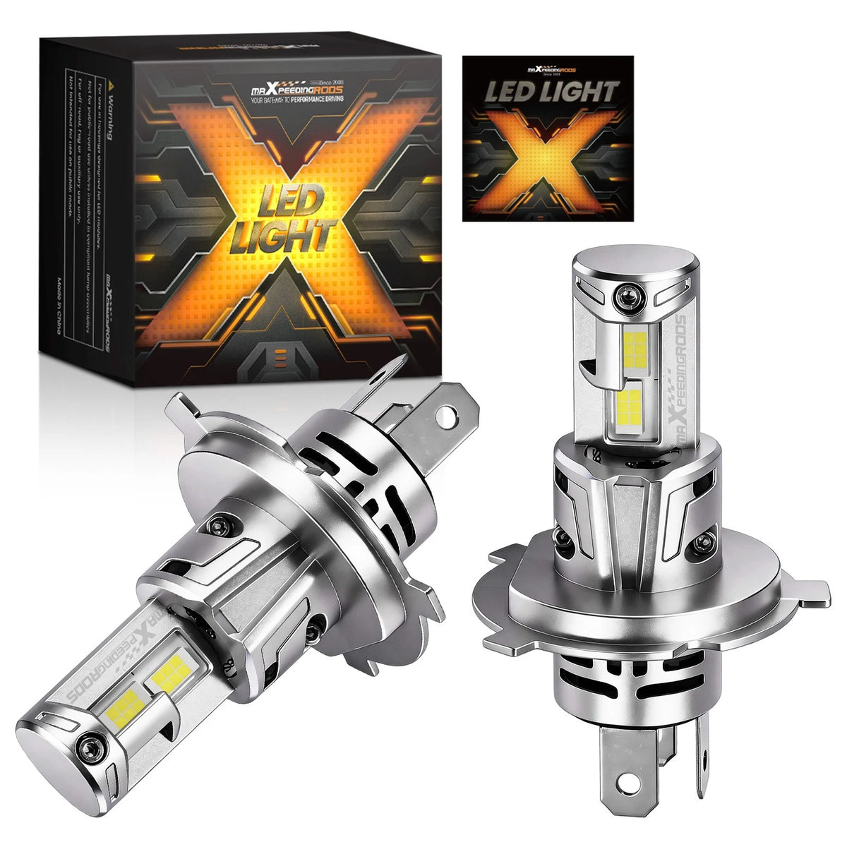 2X H4 9003 LED Headlight Bulbs for SUV (nObYPM)