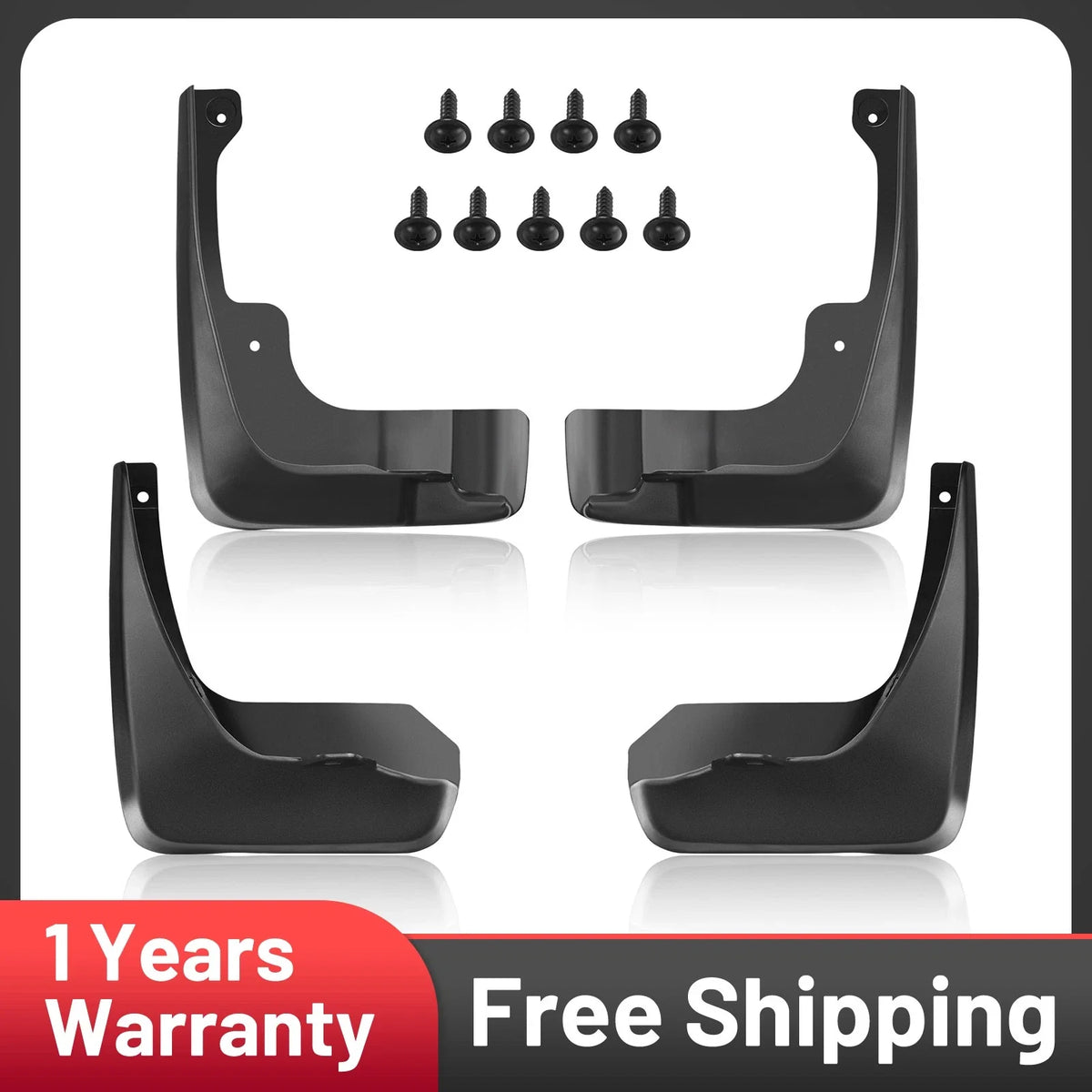 Mud Flaps Splash Guards for Toyota Camry XV40 (2007–2011) Front Rear