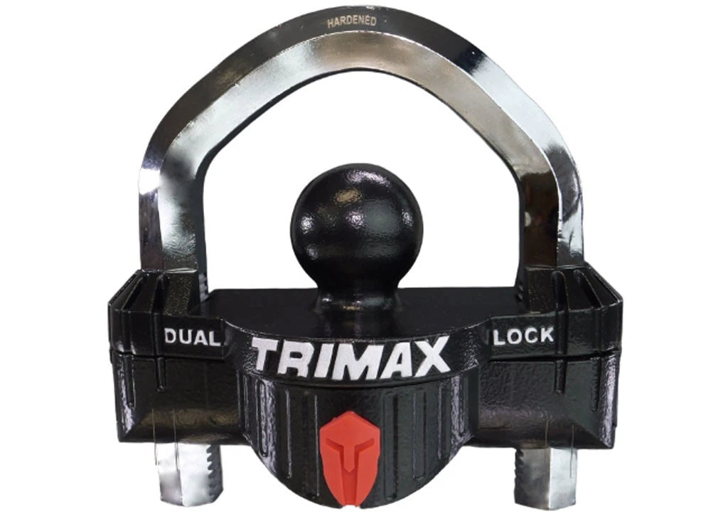 Trimax UMAX300SM Coupler & Wheel Lock 7/8" Steel Hex Shackle