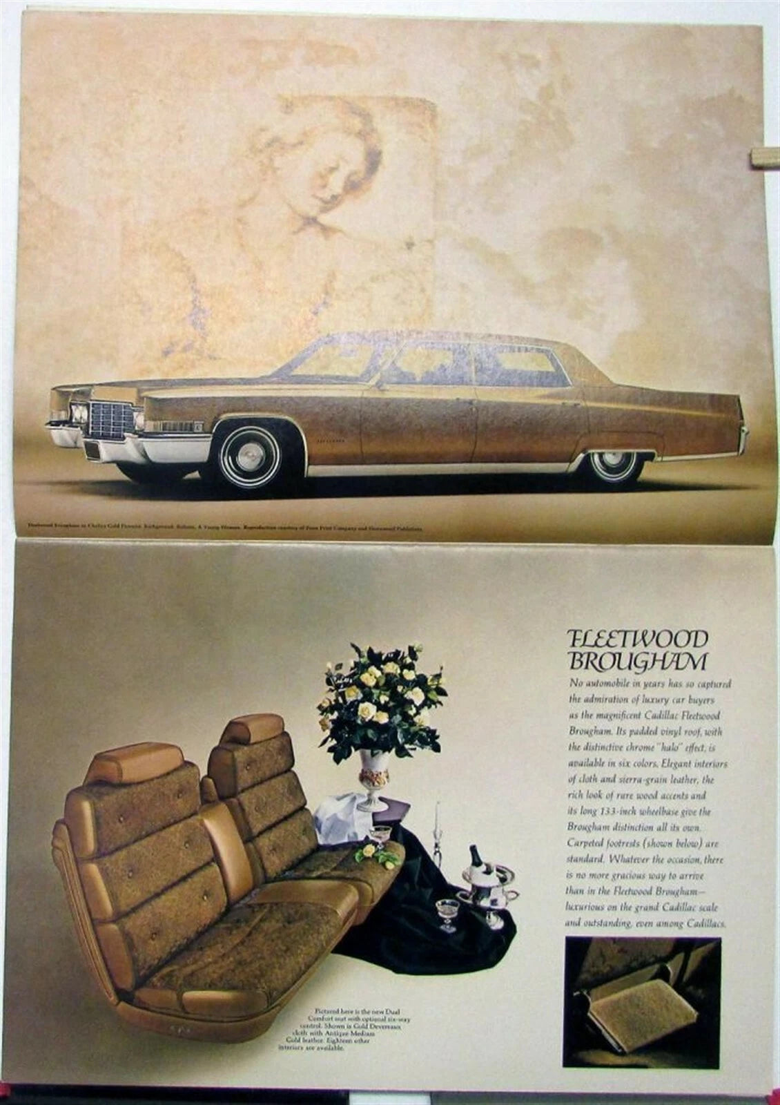 Sale Brochure for Cadillac Fleetwood Brougham, ElDorado, DeVille, Calais (1969)