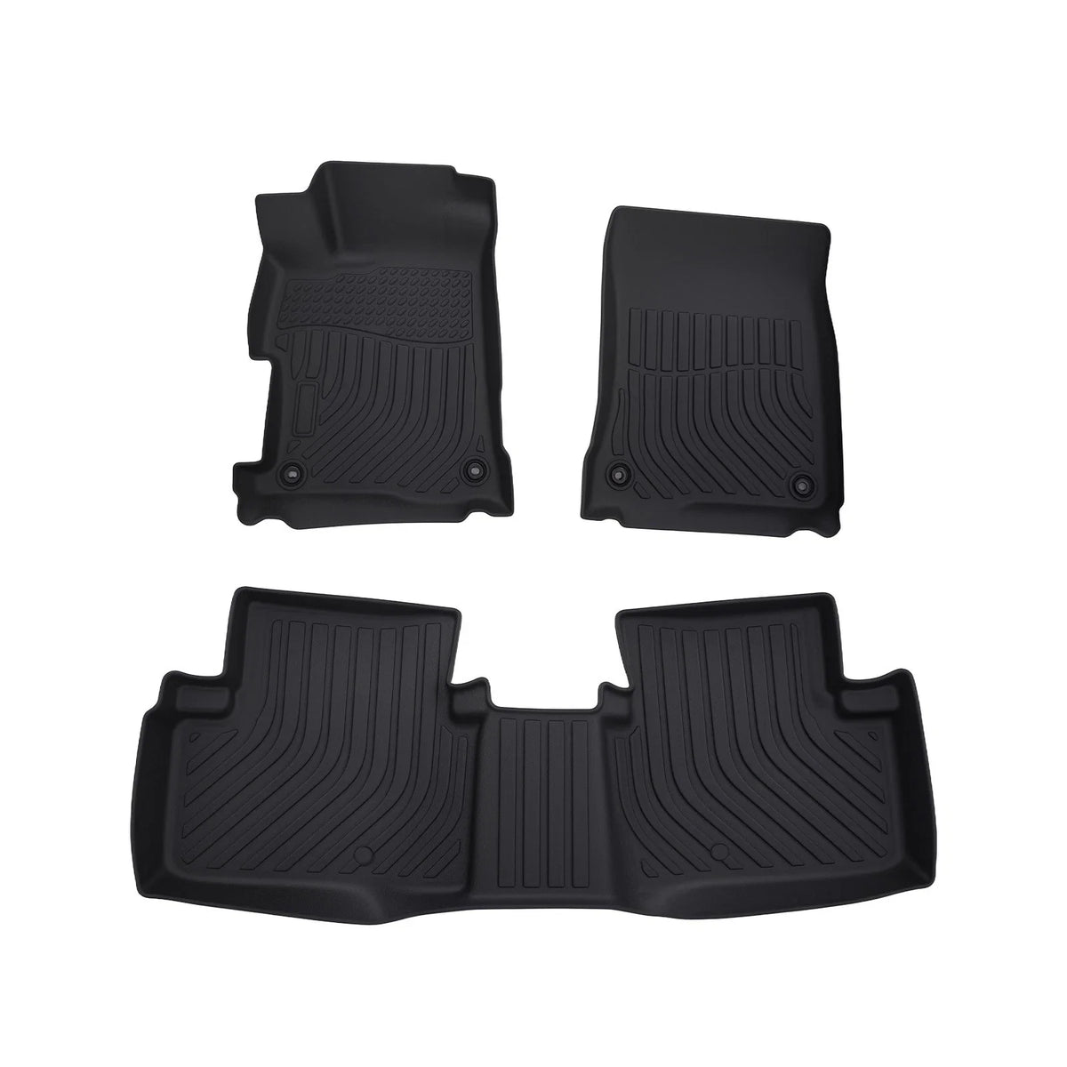 Set of 4 Anti-Slip Black Floor Mats for Acura ILX (2013–2022)