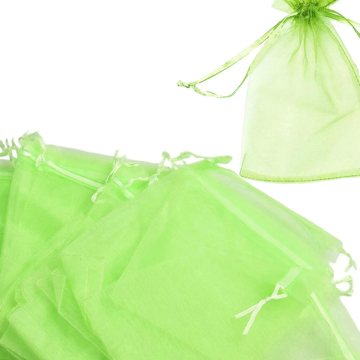 30 Pcs Fruit Net Bags 5.9x7.8 Inch Reusable Garden Mesh Protection