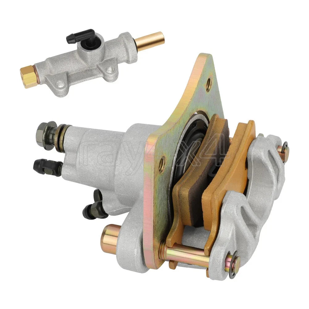 Rear Brake Caliper w/ Pads & Master Cylinder for Polaris Sportsman 600 (2003–2005)