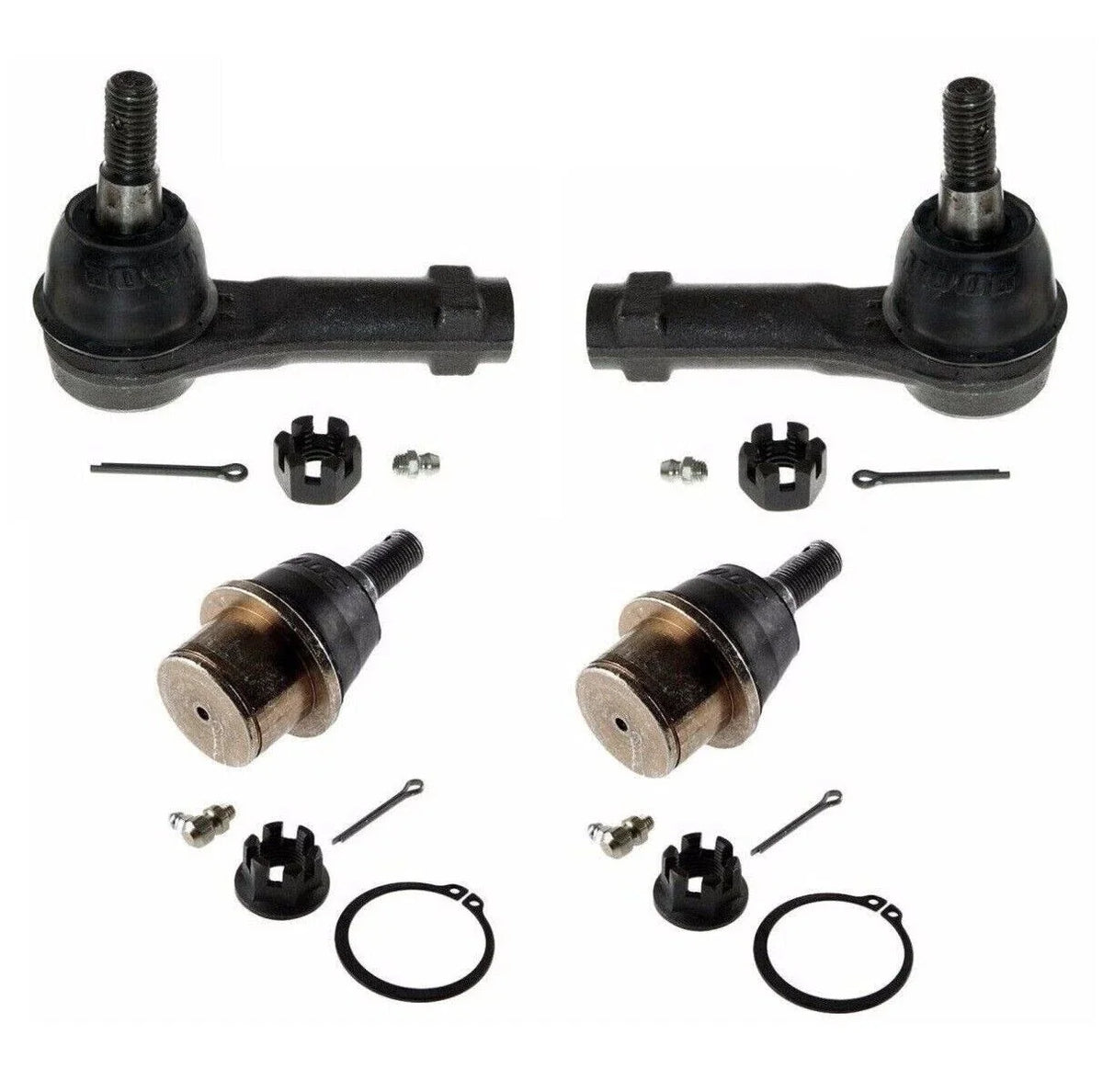 Moog Outer Tie Rod Ends & Lower Ball Joints Kit for Ford F-150 (2004–2020)