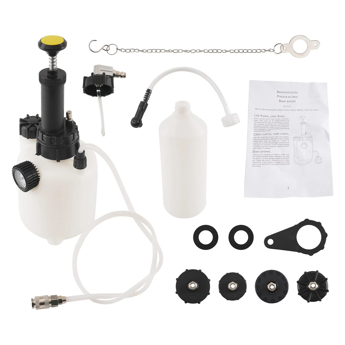3L Brake Bleed Kit for Manual Brake Systems (DHOSFY)
