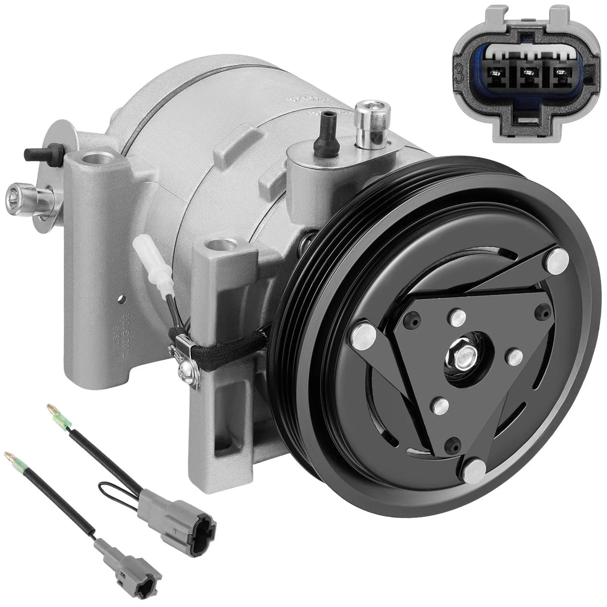 AC Compressor for Subaru Impreza 2.0L (2002–2005) & Saab 9-2X 2.5L (2005–2006)