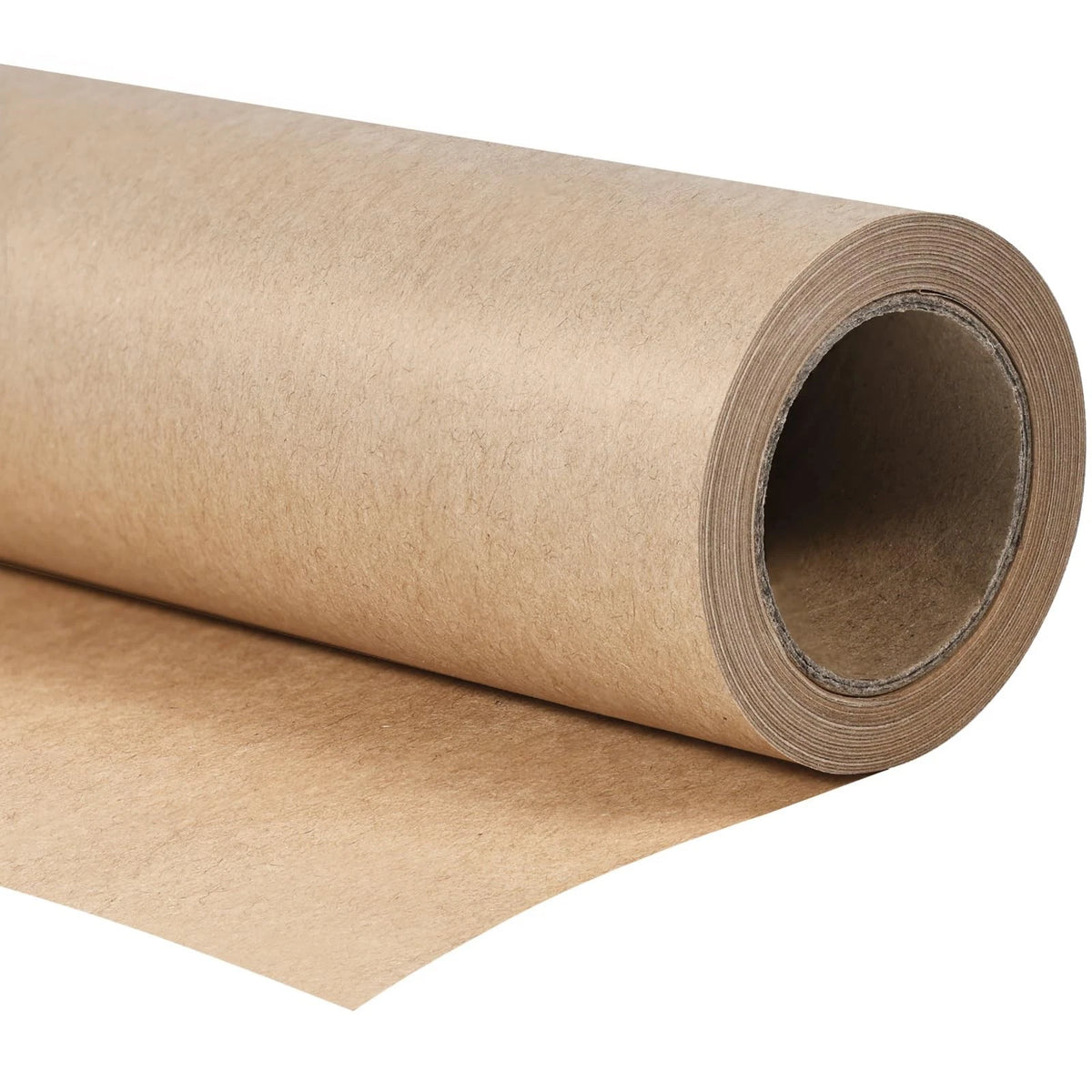 15" x 450" Brown Wrapping Paper Roll for Gift Wrapping (No Part Numbers)