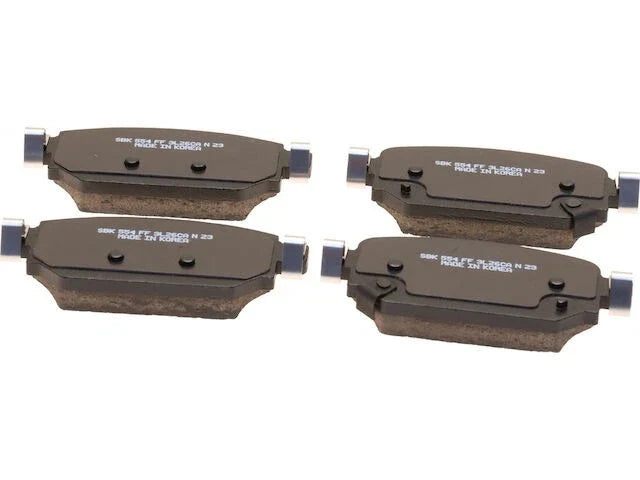 Set of 4 Rear Brake Pads for Mazda 3 Sport (2017–2018) WT826BK