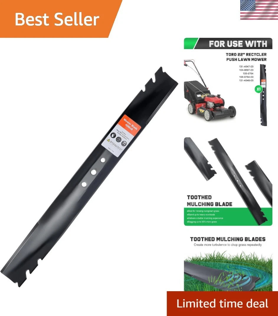 22" Recycler Blades for Toro Mowers
