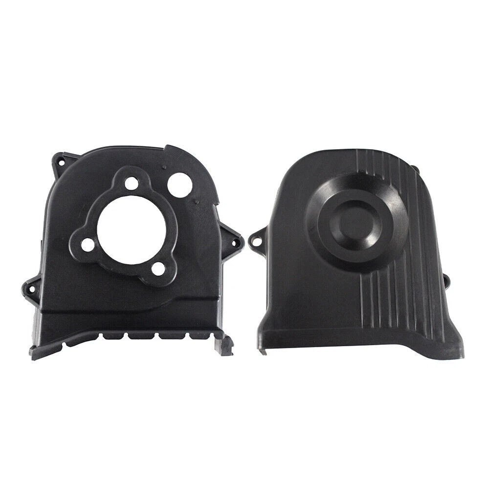 Pair Inner Left + Outer Right Engine Timing Cover for Subaru Forester (1999–2011) 13574AA081, 13575AA112