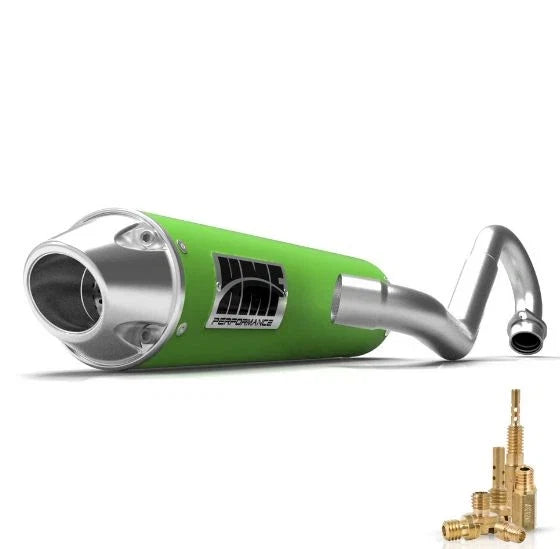 HMF Performance Full Exhaust + Jet Kit for KFX400 (2003–Present)