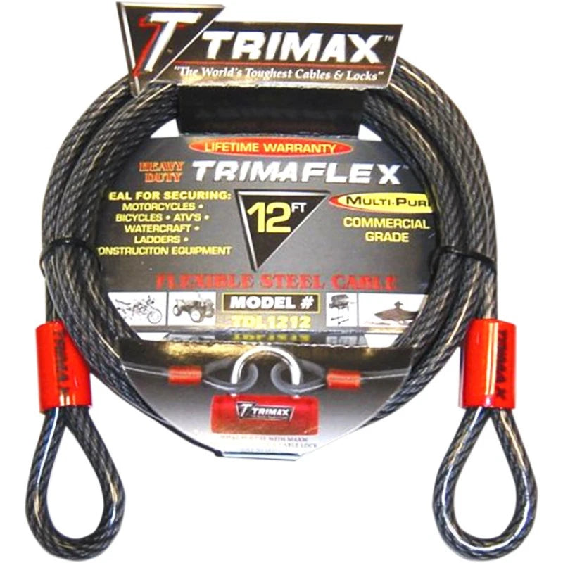 Trimax Max Security Braided Cable for TDL1212 (Black)