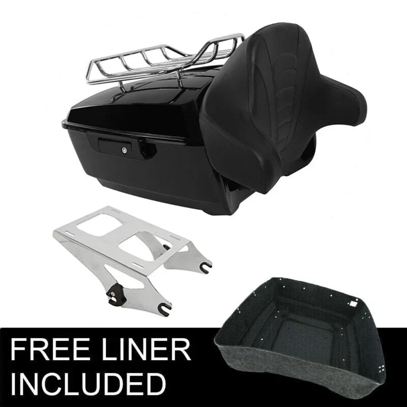 Trunk Backrest Pad for Harley Touring CVO Road Glide (2014–2026)