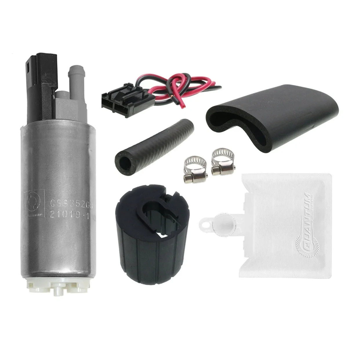 Walbro GSS352G3 Fuel Pump + QFS Installation Kit for