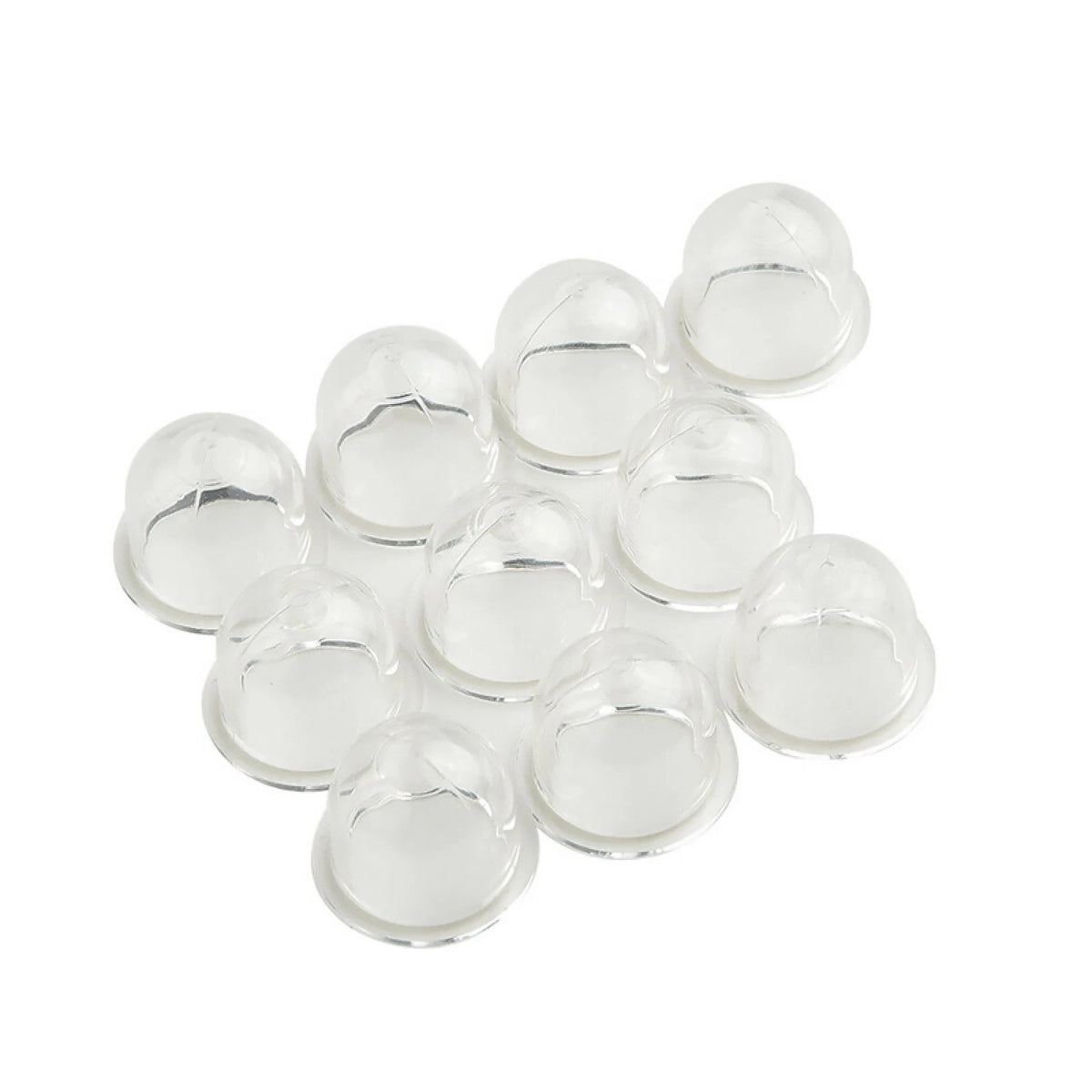 10Pcs Carburetor Fuel Pump Primer Bulbs for Chainsaw Blower Trimmer