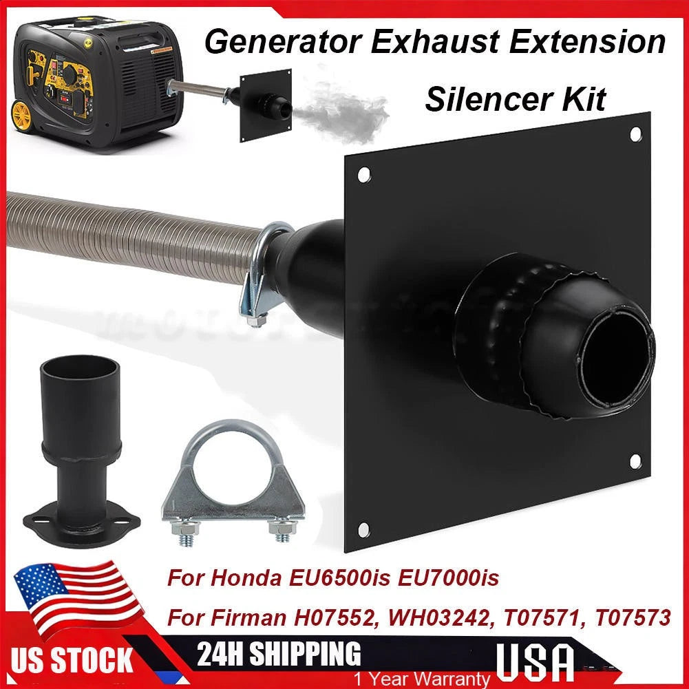 Exhaust Extension Silencer for Honda EU6500is EU7000is