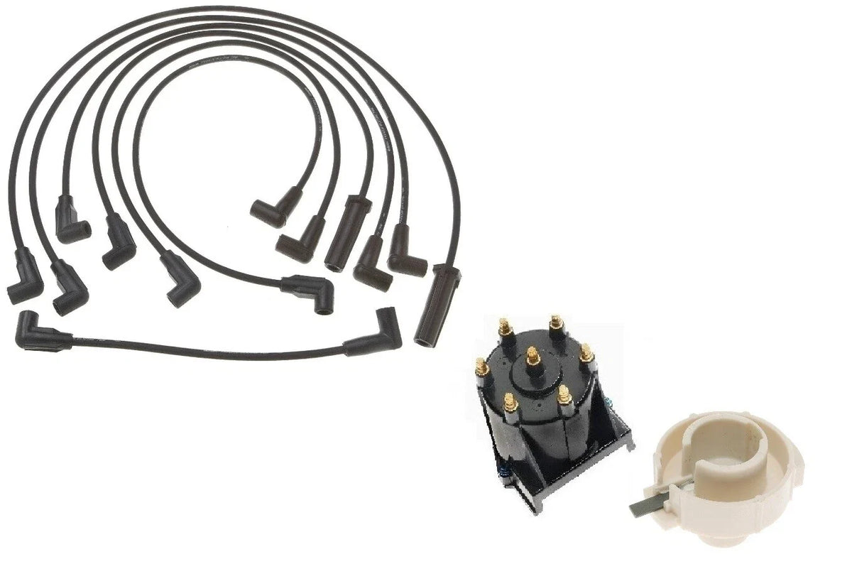 Pro Ign Wire Set with Distributor Cap & Rotor Kit for Chevy K1500 GMC C1500 (1990–1999)